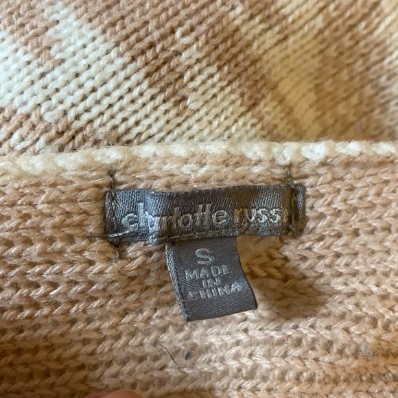 Women’s Oversized sweater -beautiful tan and cream very good condition - Picture 4 of 4